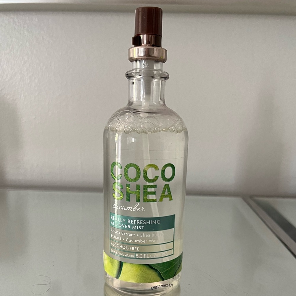 Bath & body works coco shea cucumber